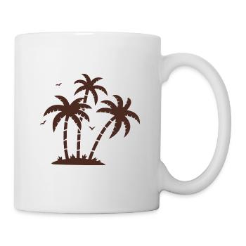 Palm trees - Mug - white - Right
