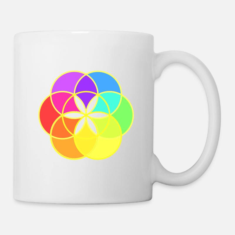 Multi-coloured Omraam Life - Mug - white