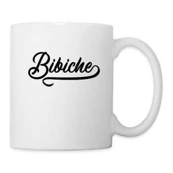 Bibiche vintage - Mug blanc - blanc - Droite
