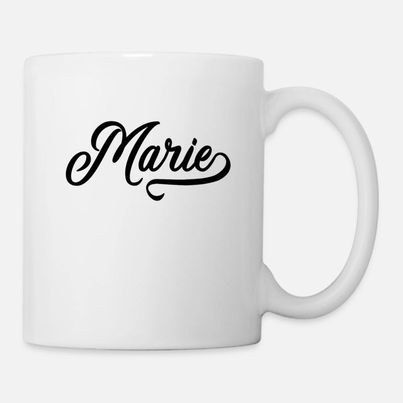 Marie - Prénom - Mug blanc - blanc