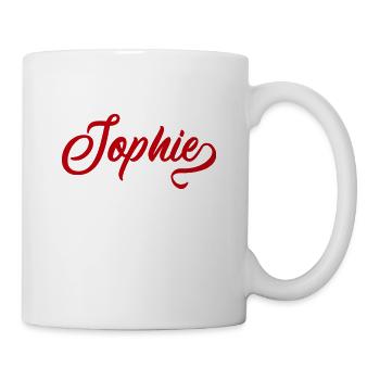 Sophie - First name - Mug - white - Right