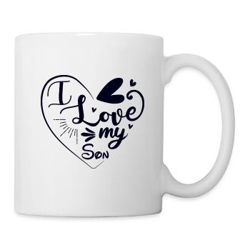 I love my son - Mug - white - Right