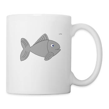 Simple fish - Mug - white - Right