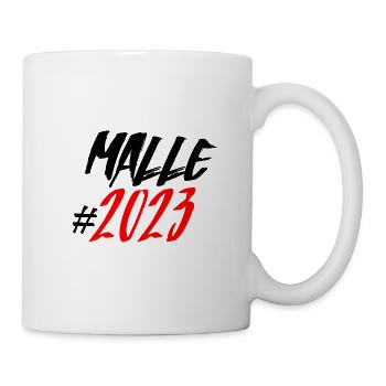Malle 2023 - Mug blanc - blanc - Droite