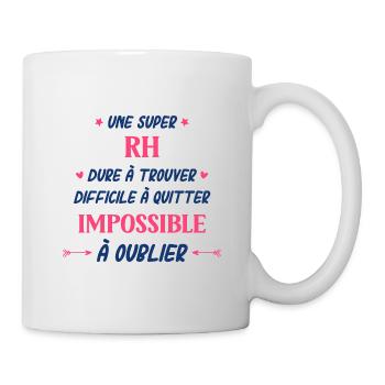 Super rh - Mug blanc - blanc - Droite
