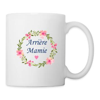 Arrière mamie - Mug blanc - blanc - Droite
