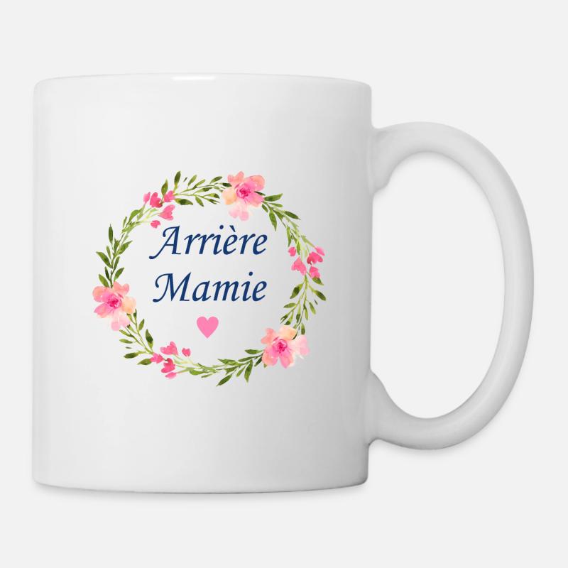 Arrière mamie - Mug blanc - blanc