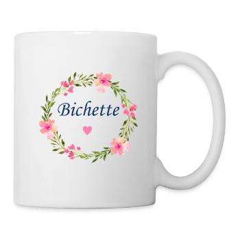 Bichette - Mug blanc - blanc - Droite