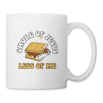 Smore de Jésus Moins de moi religieux - Mug blanc - blanc - Droite
