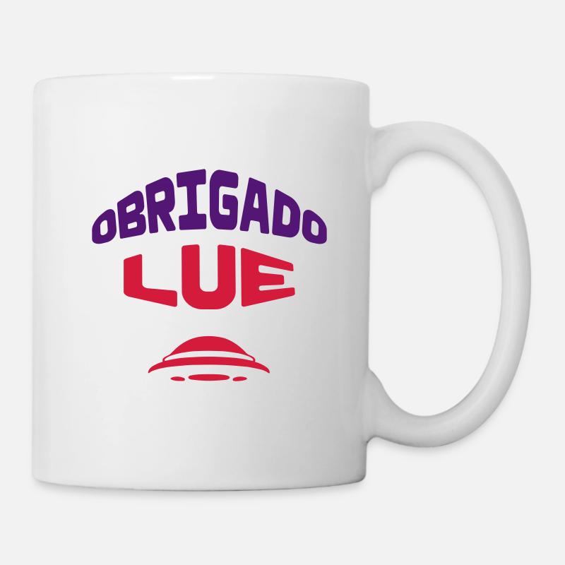 Obrigado Lue - Mug blanc - blanc