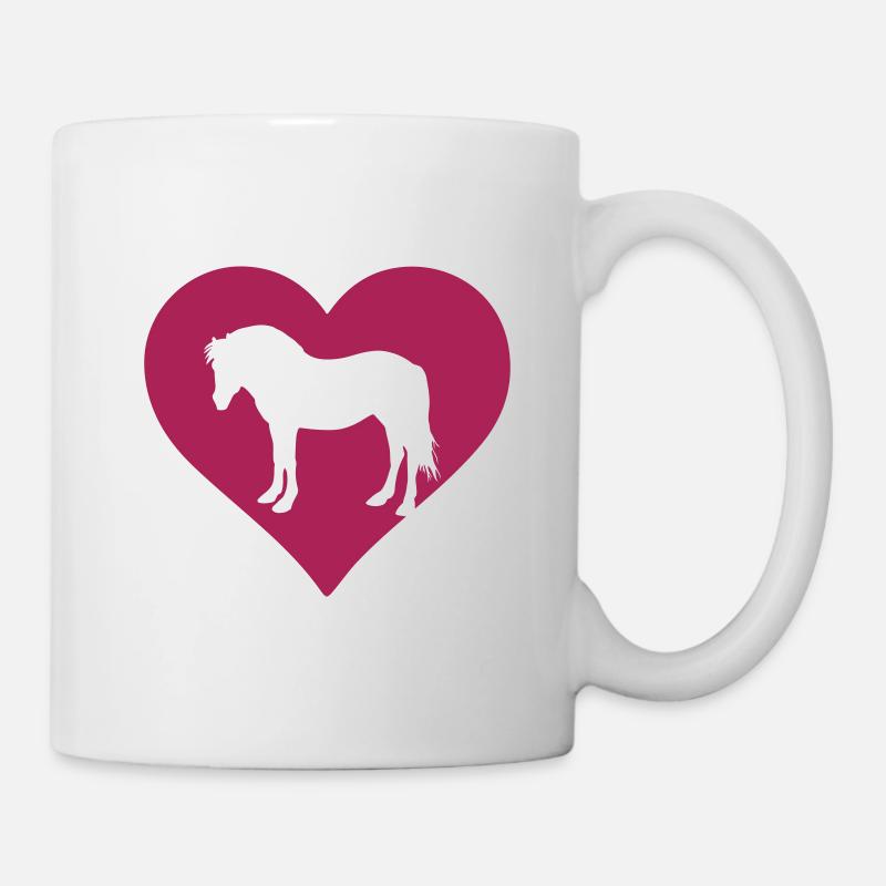 NorwegerHerz5 - Tasse - Weiß