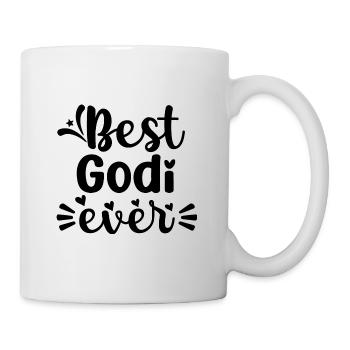 Wöd Godi beste Godi Taufpatin Österreich Taufe - Tasse - Weiß - Rechts