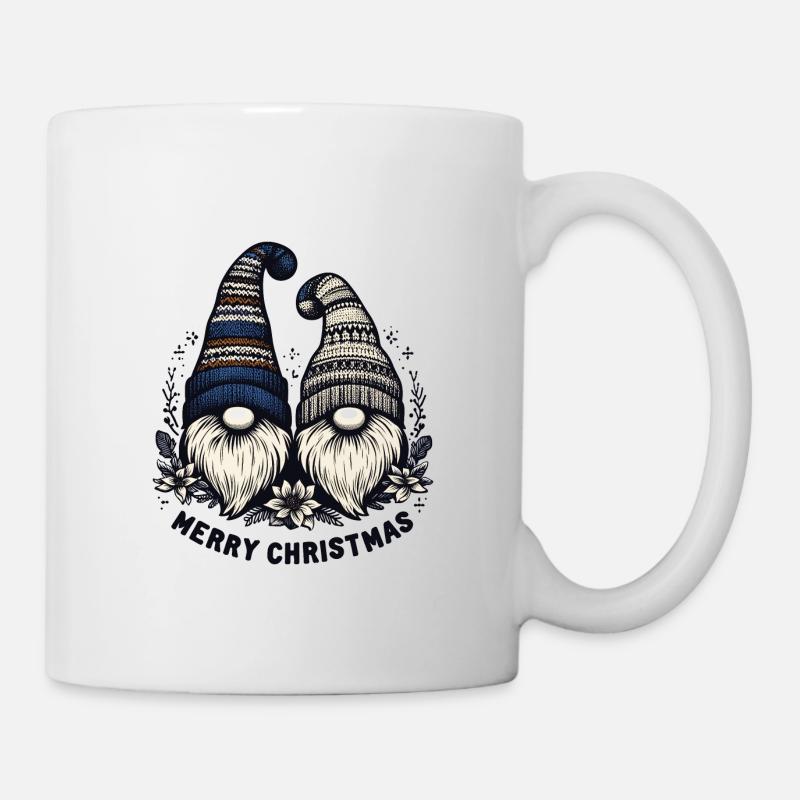 Gnom Freunde - Tasse - Weiß