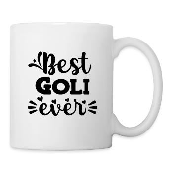 Wöd Goli beste Goli Patentante Österreich - Tasse - Weiß - Rechts