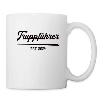 Truppführer 2024 Feuerwehrmann FFW Feuerwehr Mann - Tasse - Weiß - Rechts