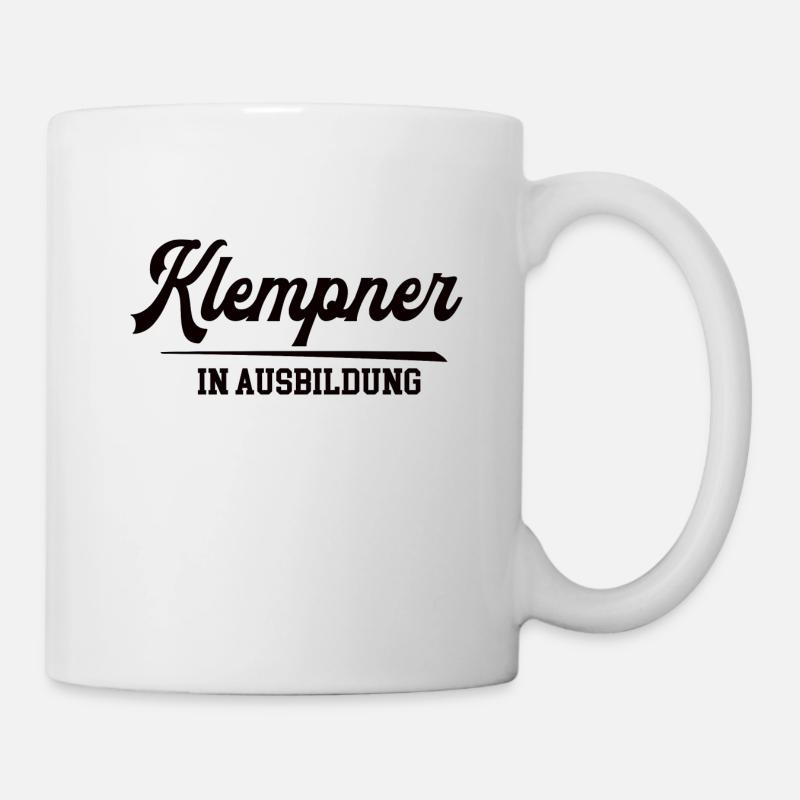 Klempner in Ausbildung Klempnerausbildung Lehrling - Tasse - Weiß