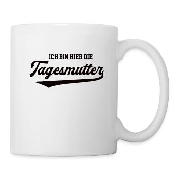 Betreuerin Kind Tagesmutter Kita Erzieherin Kinder - Tasse - Weiß - Rechts