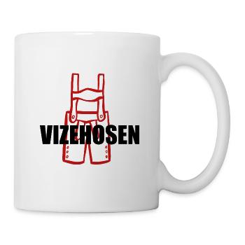 Vizehosen - Deutscher Meister 2024 - Tasse - Weiß - Rechts