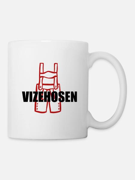 Vizehosen - Deutscher Meister 2024 - Tasse - Weiß
