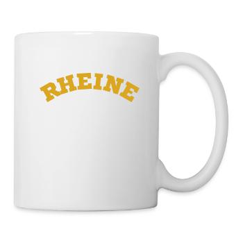 Rheine - Tasse - Weiß - Rechts
