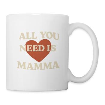 Mom love heart print - Mug - white - Right