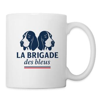 Chiens Bleus de Gascogne - Mug blanc - blanc - Droite