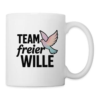 Team Freedom Dove Gradient - Mug - white - Right