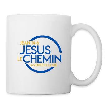 Jesus le Chemin Vérité Vie - Mug blanc - blanc - Droite