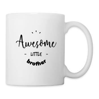Awesome little Brother - Mug blanc - blanc - Droite