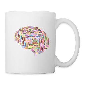 Brain Psychology - Mug - white - Right