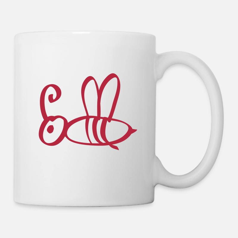 bee 1c - Tasse - Weiß