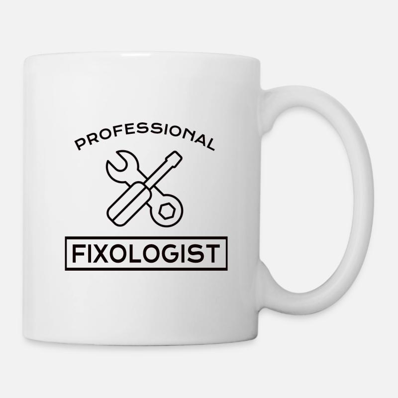 HANDYMAN: Professional Fixologist - Tasse - Weiß