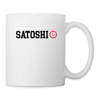 Satoshi Nakamoto BTC Bitcoin - Mug - white - Right
