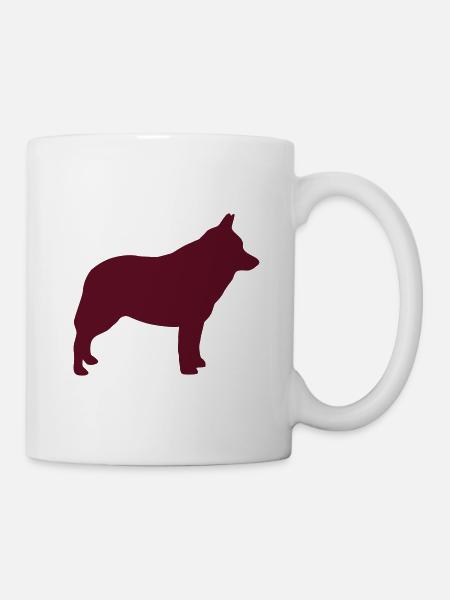 Schipperke - Tasse - Weiß