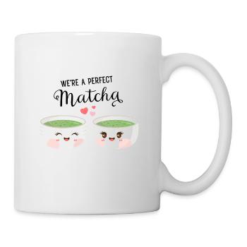 We're A Perfect Matcha - Mug blanc - blanc - Droite
