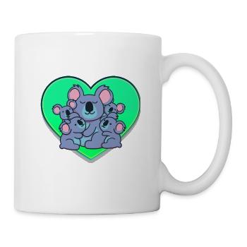 Koala Family - Mug - white - Right