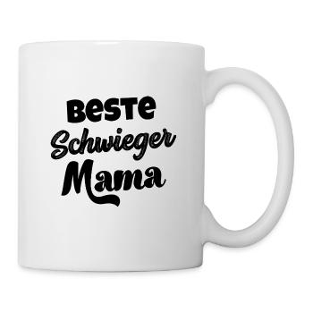 Beste Schwiegermama Schwiegermutter Heirat - Tasse - Weiß - Rechts