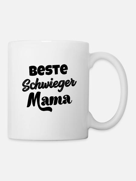 Beste Schwiegermama Schwiegermutter Heirat - Tasse - Weiß