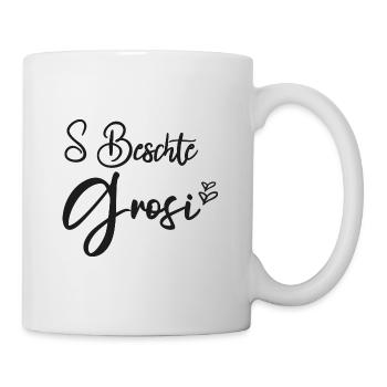 S Beschte Grosi Grand-mère Suisse Suisse Allemande Grand-mère - Mug blanc - blanc - Droite