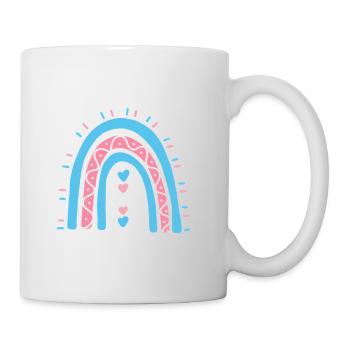 Transgender Boho Regenbogen Trans Pride - Tasse - Weiß - Rechts