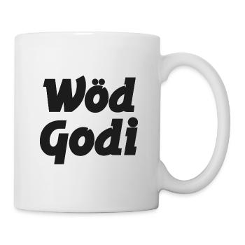 Wöd Godi Tolle Godi Taufpatin Österreich Sprüche - Tasse - Weiß - Rechts