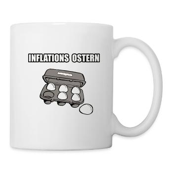 INFLATIONS OSTERN - Tasse - Weiß - Rechts