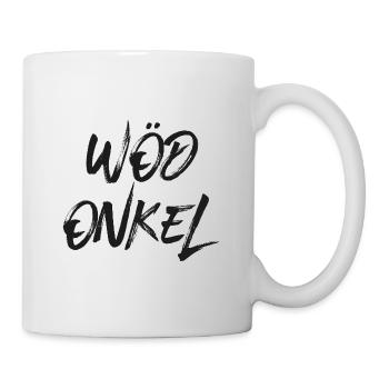Wöd Onkel Patenonkel Österreich Taufpate - Tasse - Weiß - Rechts