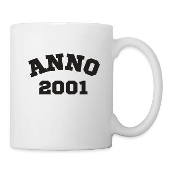 Anno 2001 Birthday Year of birth - Mug - white - Right