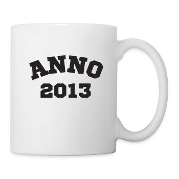 Anno 2013 Birthday Year of birth - Mug - white - Right