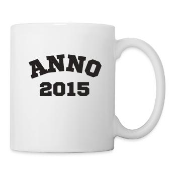 Anno 2015 Birthday Year of birth - Mug - white - Right