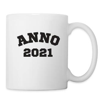 Anno 2021 Birthday Year of birth - Mug - white - Right