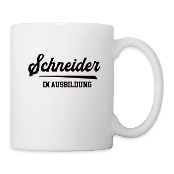 Schneider in Ausbildung Azubi Schneiderazubi - Tasse - Weiß - Rechts