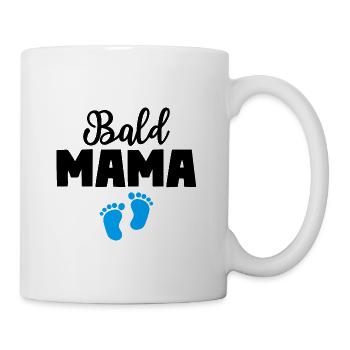 Bald Mama Sohn Baby Mutter - Tasse - Weiß - Rechts
