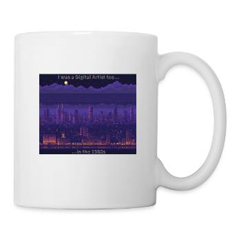 Kunst - Tasse - Weiß - Rechts